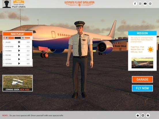 Portada de Ultimate Flight Simulator Pro
