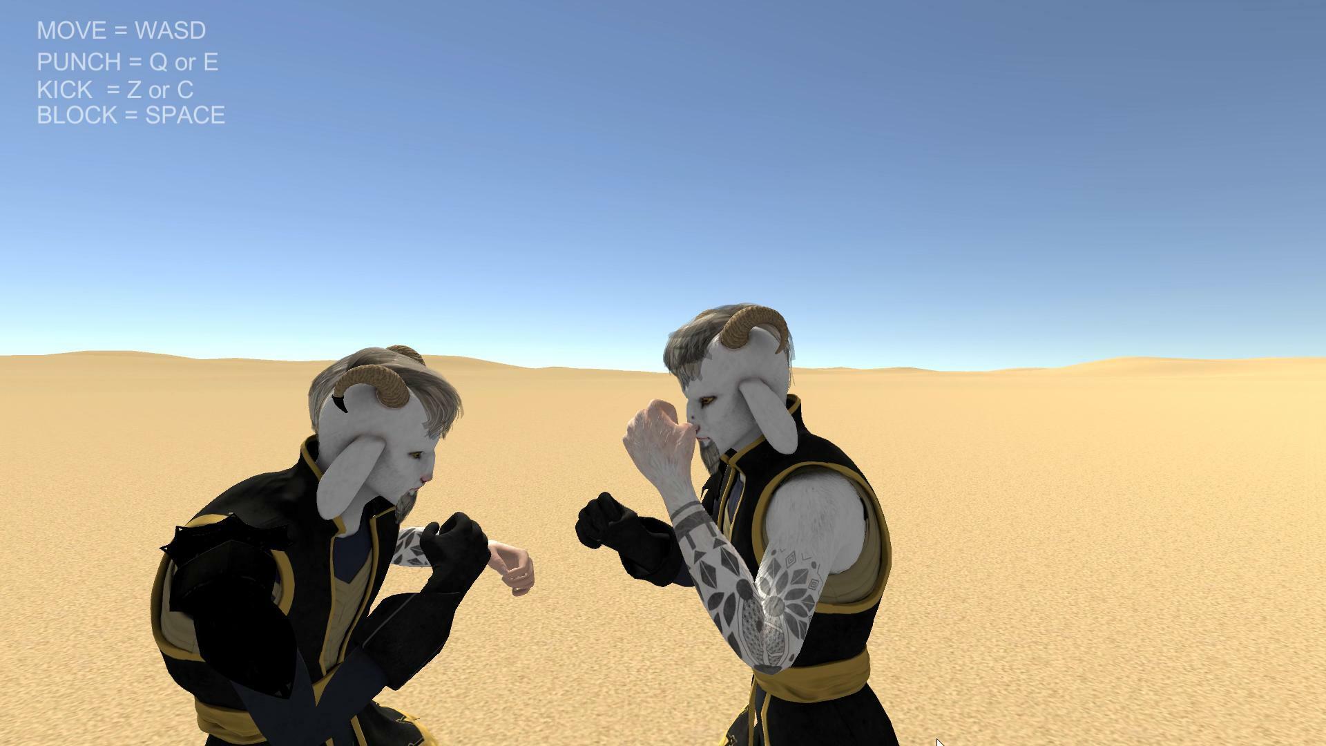 Portada de Desert GOAT | Fighting Game Jam Game