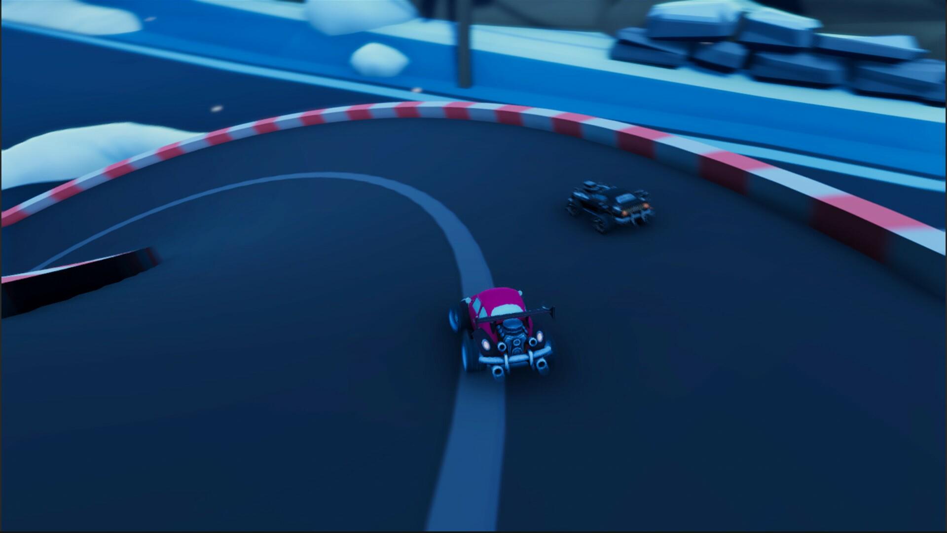 Portada de Mini Car Racing - Tiny Split Screen Tournament