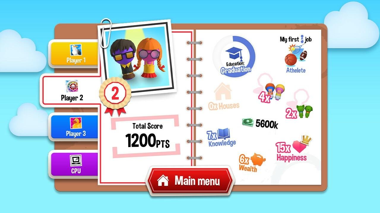 Portada de THE GAME OF LIFE 2