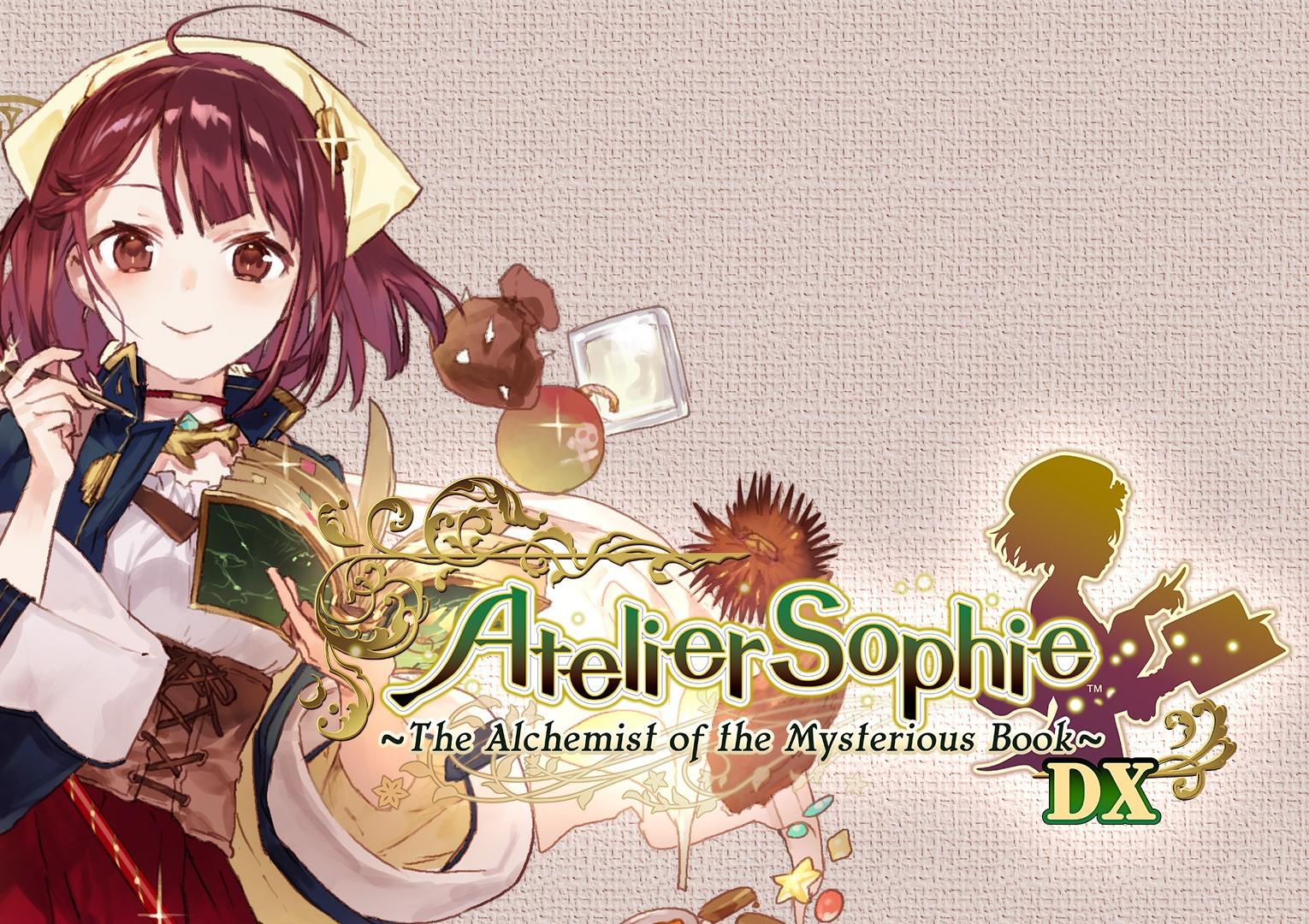 Portada de Atelier Sophie: The Alchemist of the Mysterious Book DX