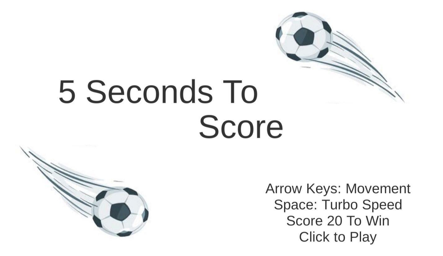 Portada de 5 Seconds To Score