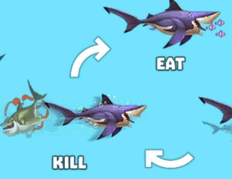 Portada de hungry shark arena