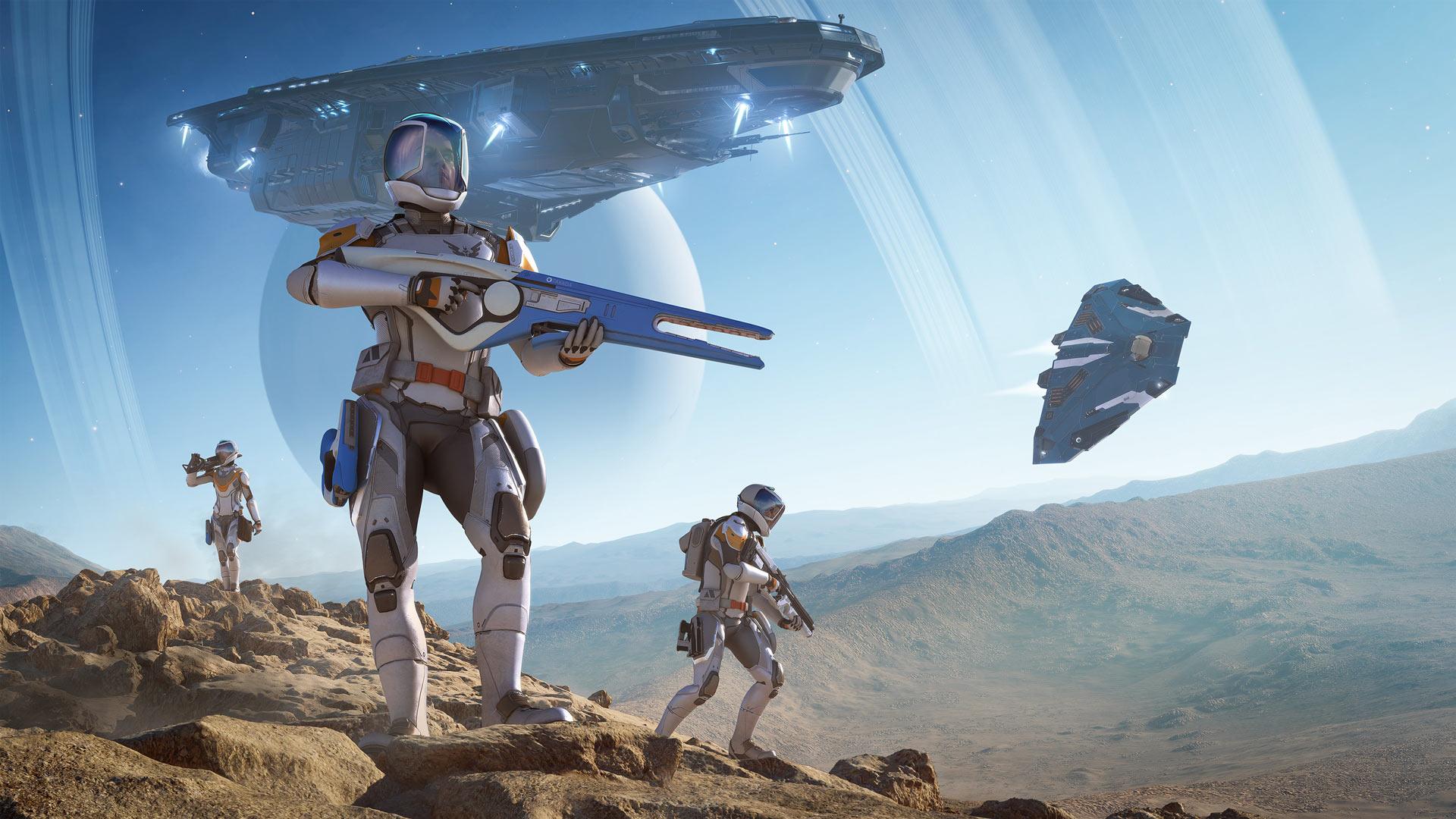 Portada de Elite Dangerous: Odyssey
