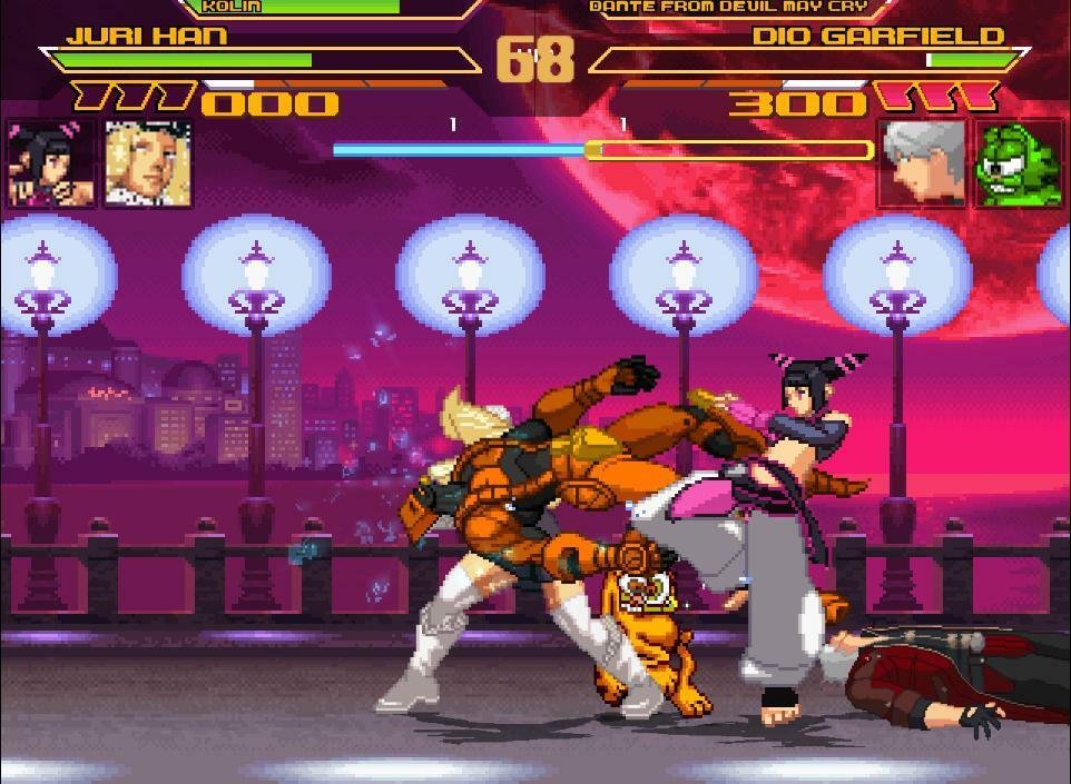 Portada de Street Fighter Vs. The Alpha Male Squadron