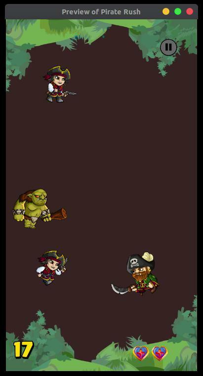 Portada de Pirate Rush Mobile