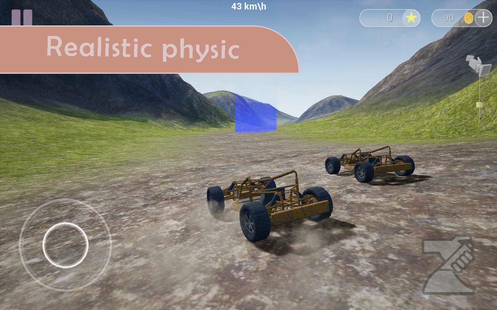 Portada de Planet Racing - 3D driving simulator in space