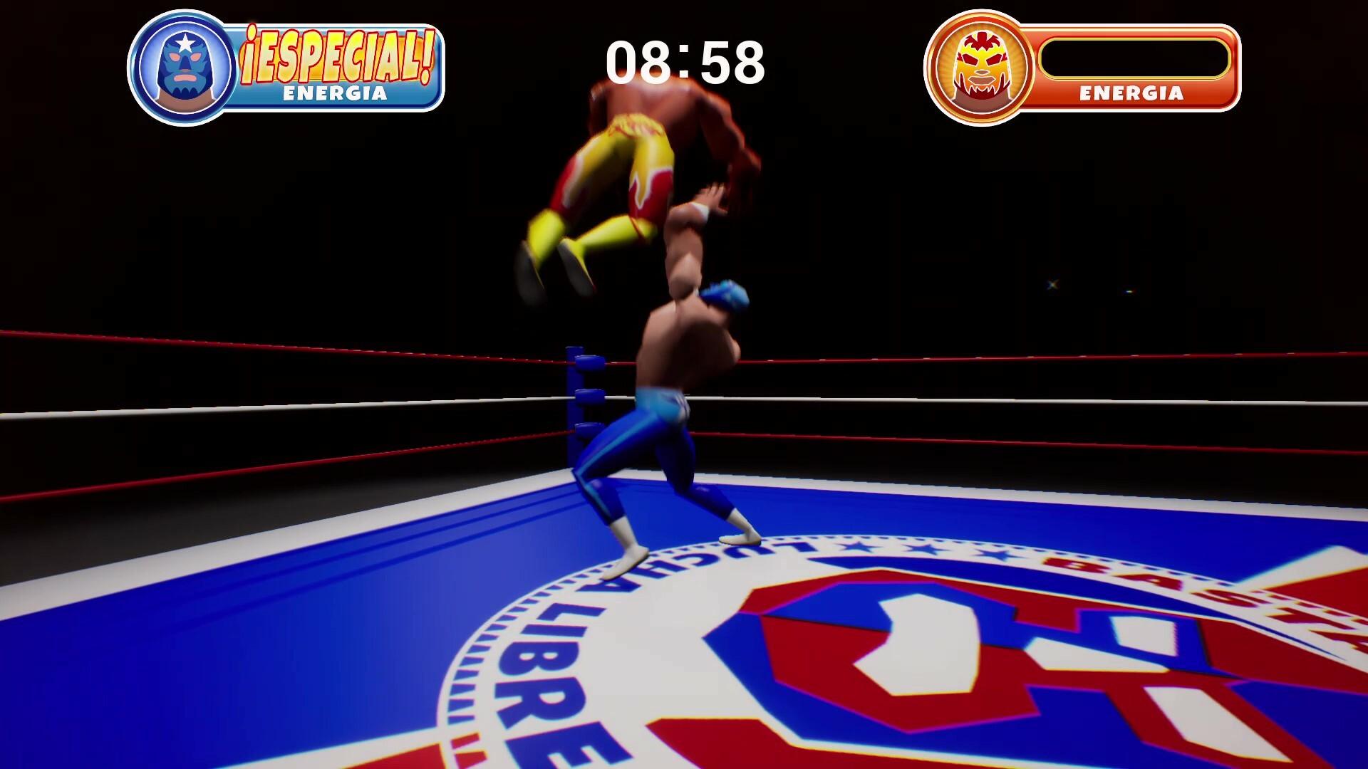 Portada de Bastante Bueno Lucha Libre