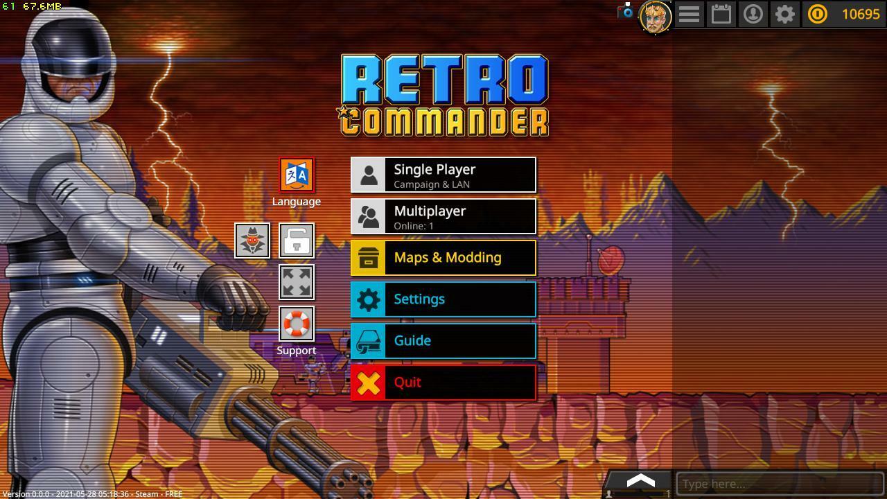 Portada de Retro Commander