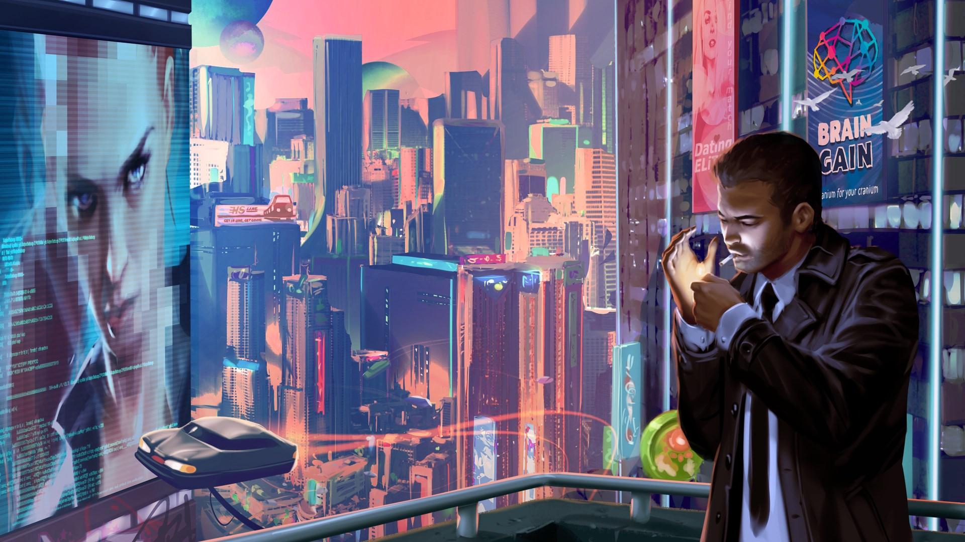 Portada de Lacuna – A Sci-Fi Noir Adventure