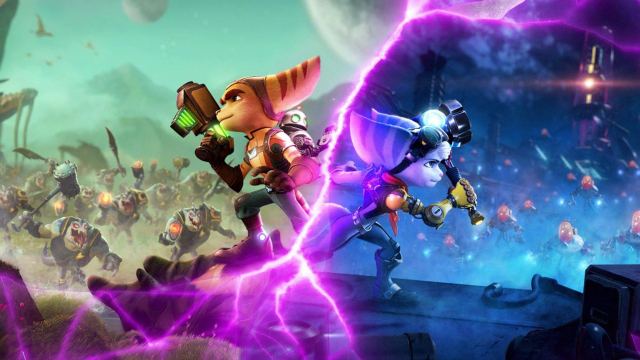 Portada de Ratchet & Clank: Rift Apart