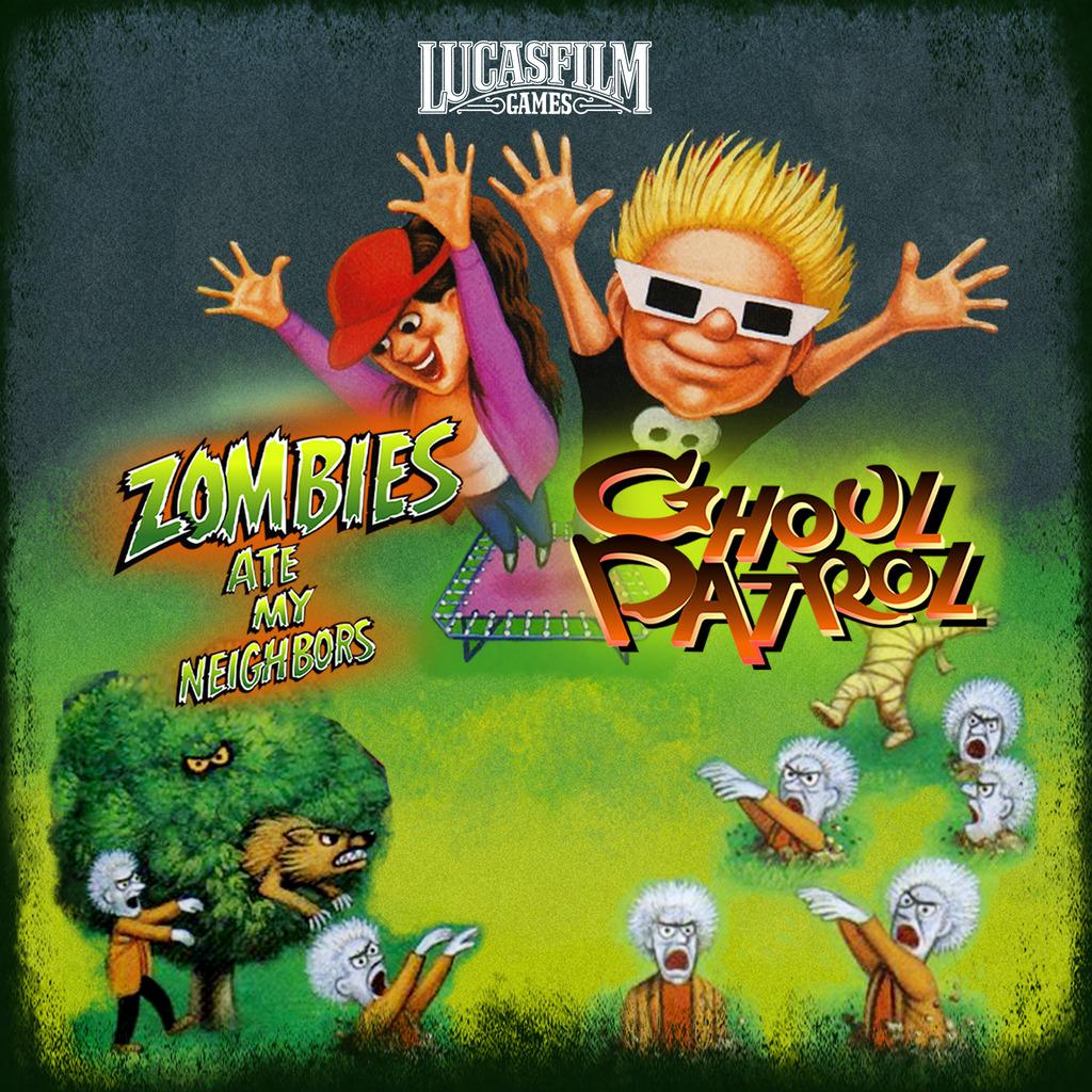 Portada de Zombies Ate My Neighbors and Ghoul Patrol