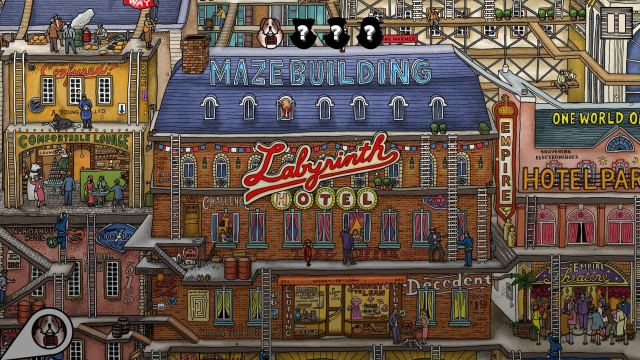 Portada de Labyrinth City: Pierre the Maze Detective