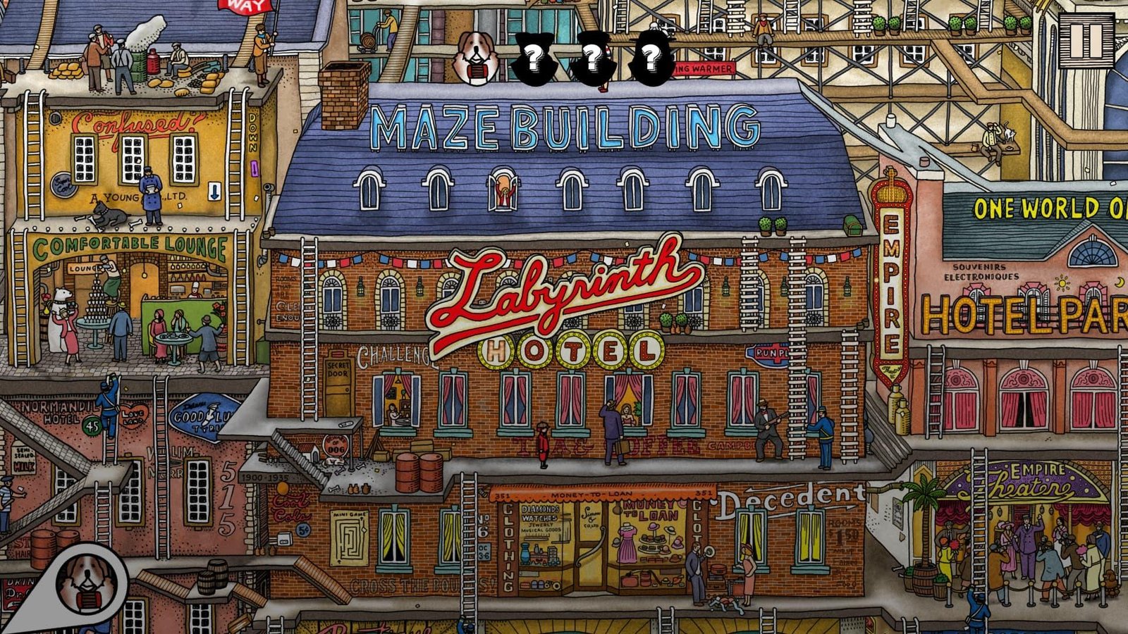 Portada de Labyrinth City: Pierre the Maze Detective