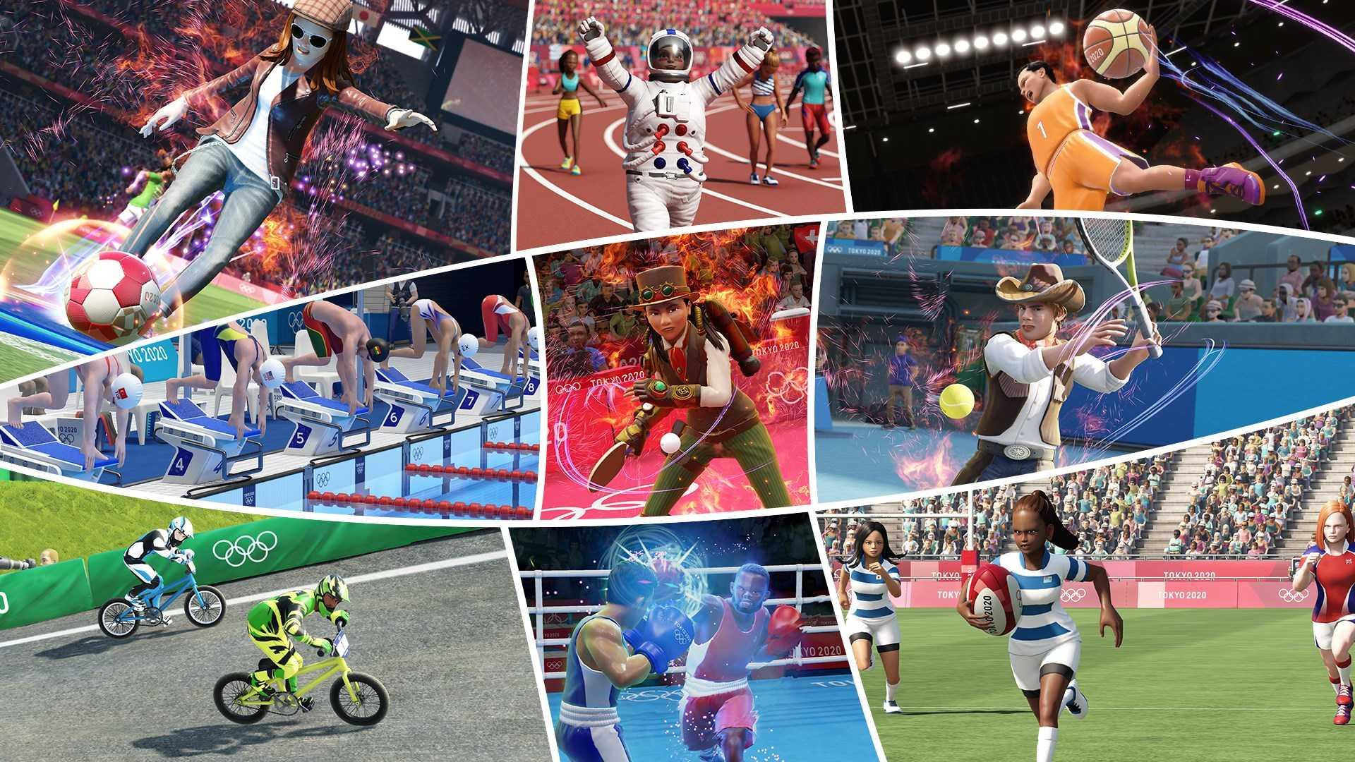 Portada de Olympic Games Tokyo 2020 – The Official Video Game