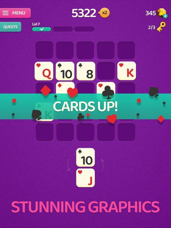 Portada de Cards Up! Merge Puzzle