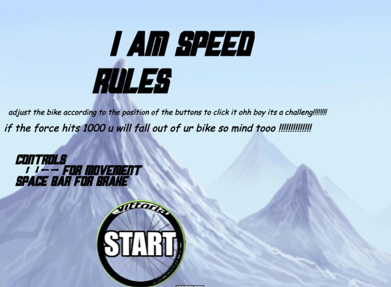 Portada de I AM SPEED