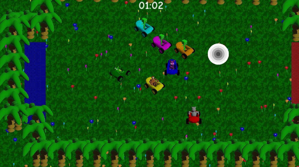 Portada de Super Monkey Bathtub Racing (MGJ3 version)