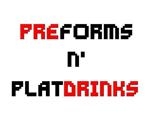 Portada de Pre-forms n' Plat-drinks