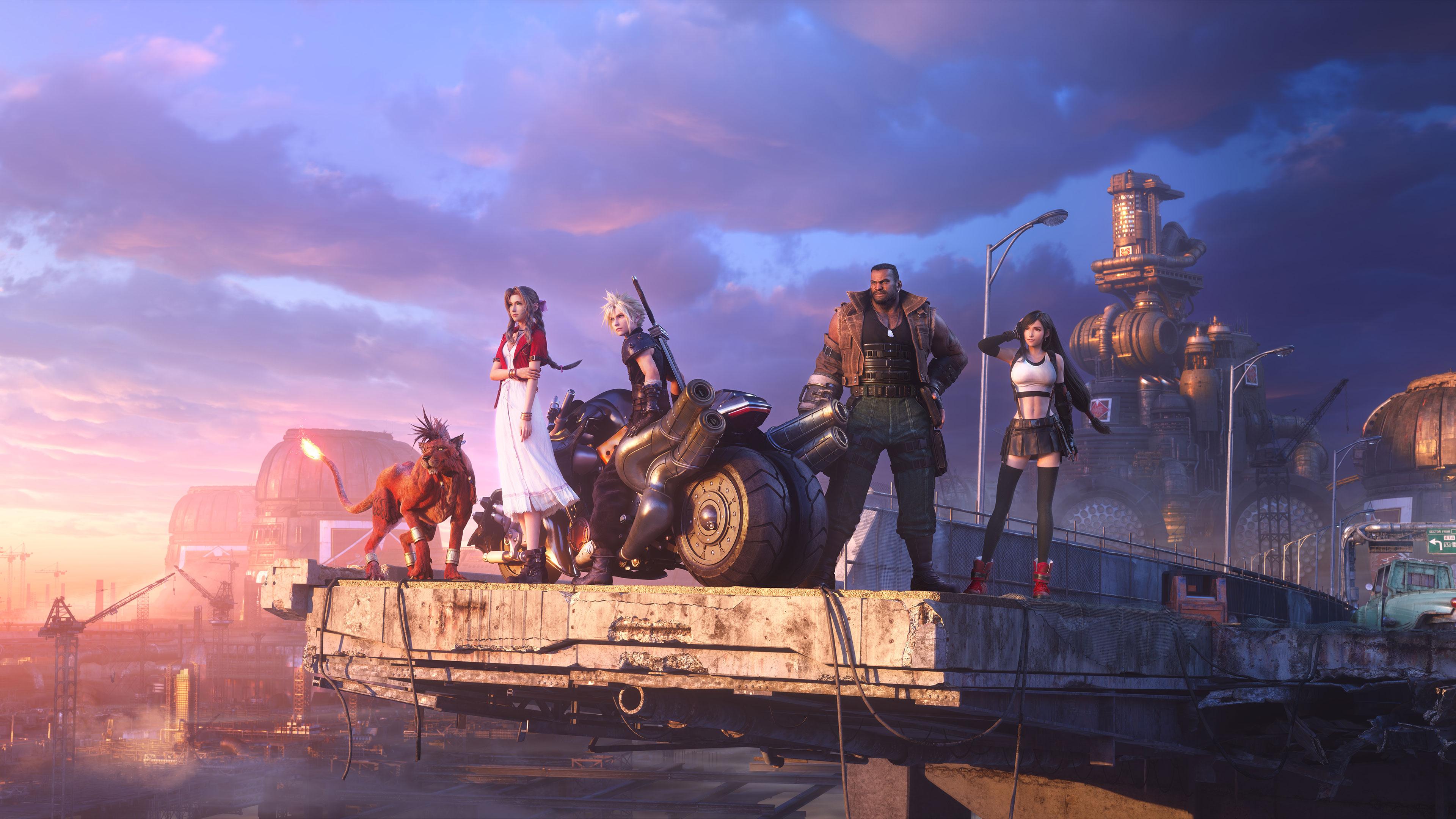 Portada de FINAL FANTASY VII REMAKE INTERGRADE