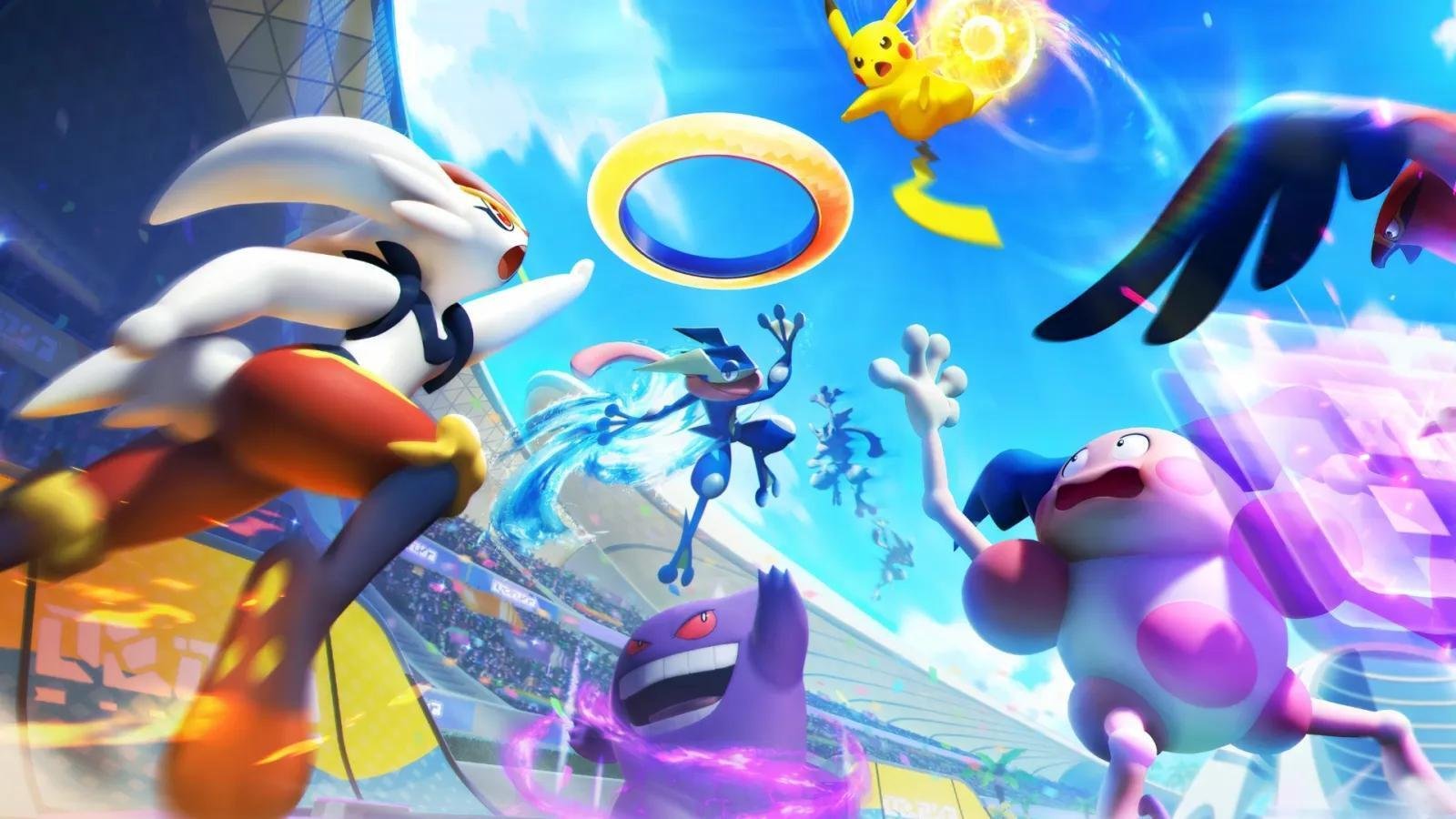 Portada de Pokémon Unite