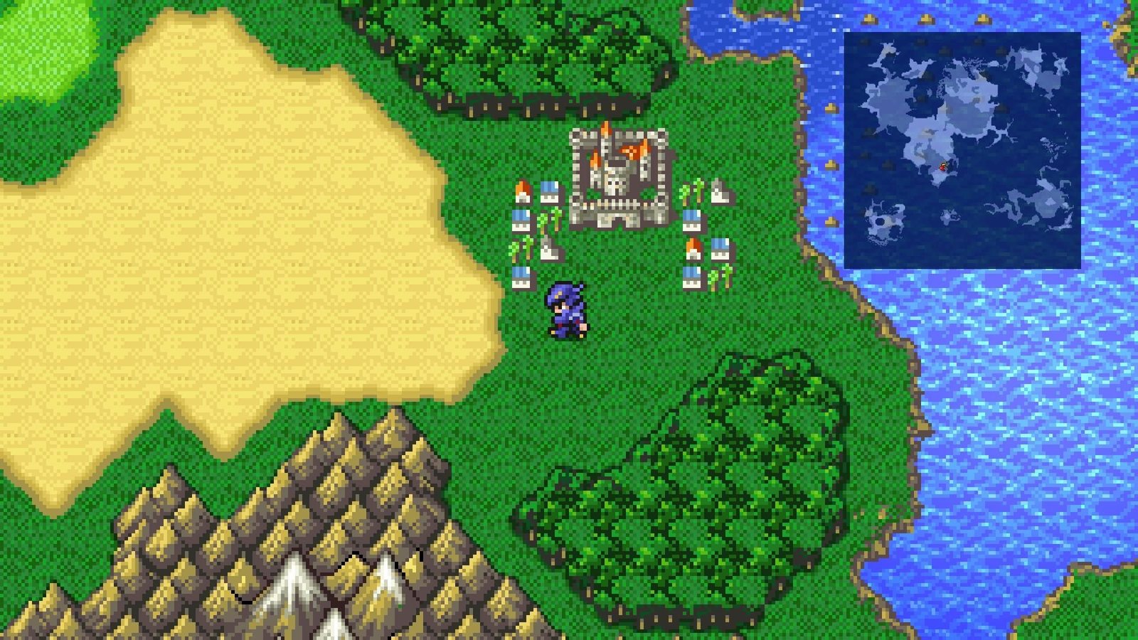 Portada de FINAL FANTASY IV  Pixel Remaster