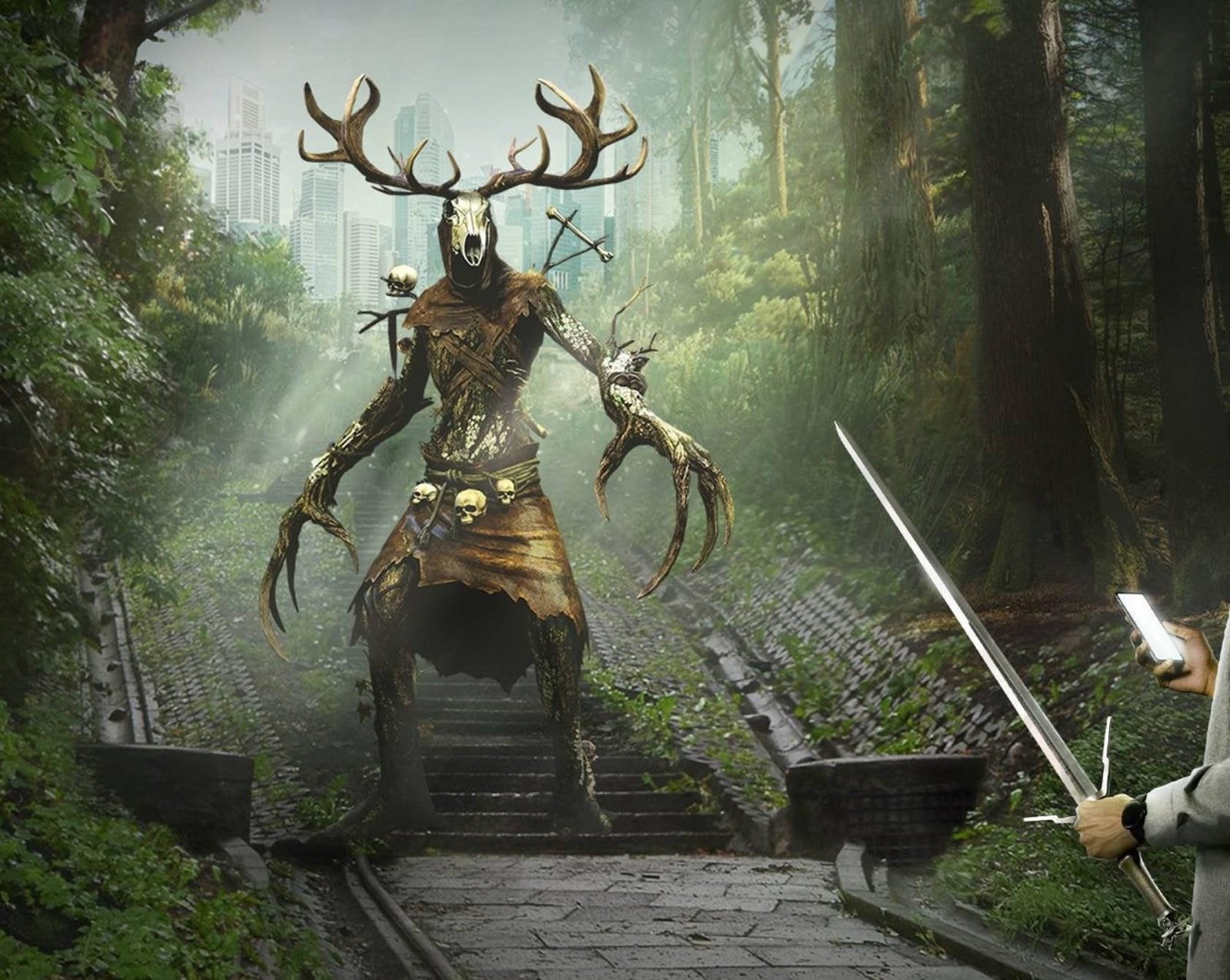 Portada de The Witcher: Monster Slayer