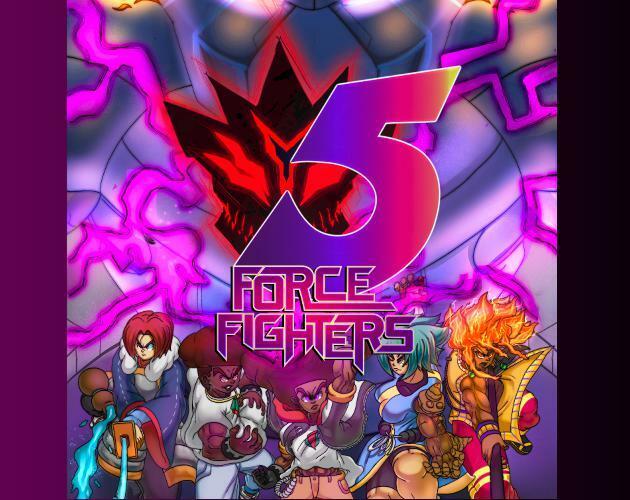 Portada de 5 Force Fighters KS ALPHA