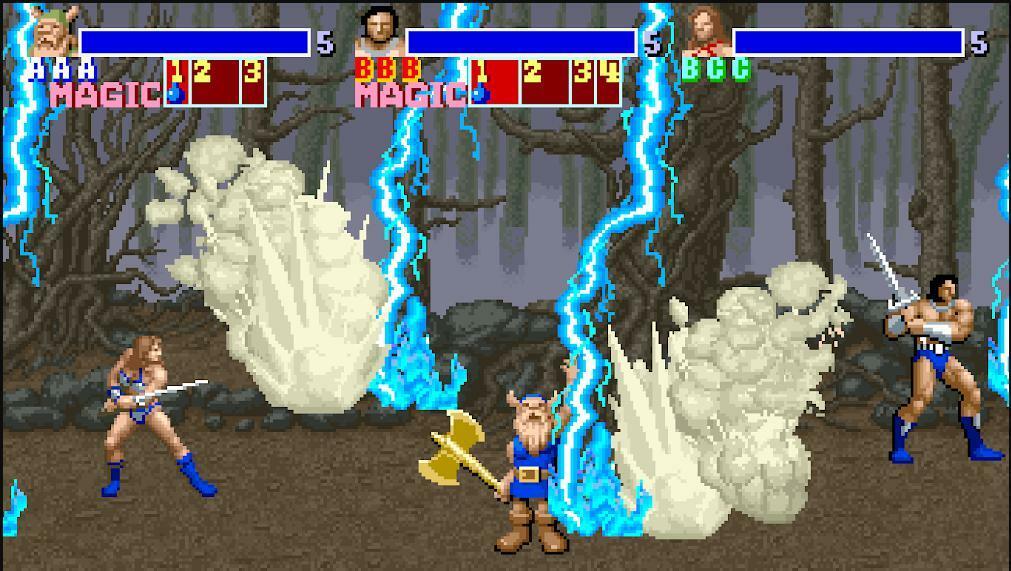 Portada de Golden Axe One