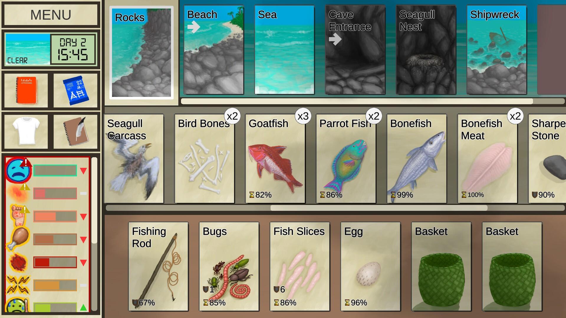 Portada de Card Survival: Tropical Island