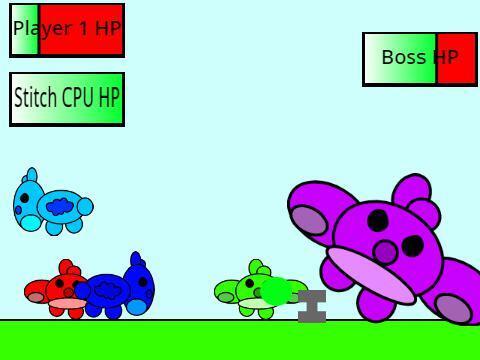 Portada de Stitch vs BIG stitch (cool fight!)