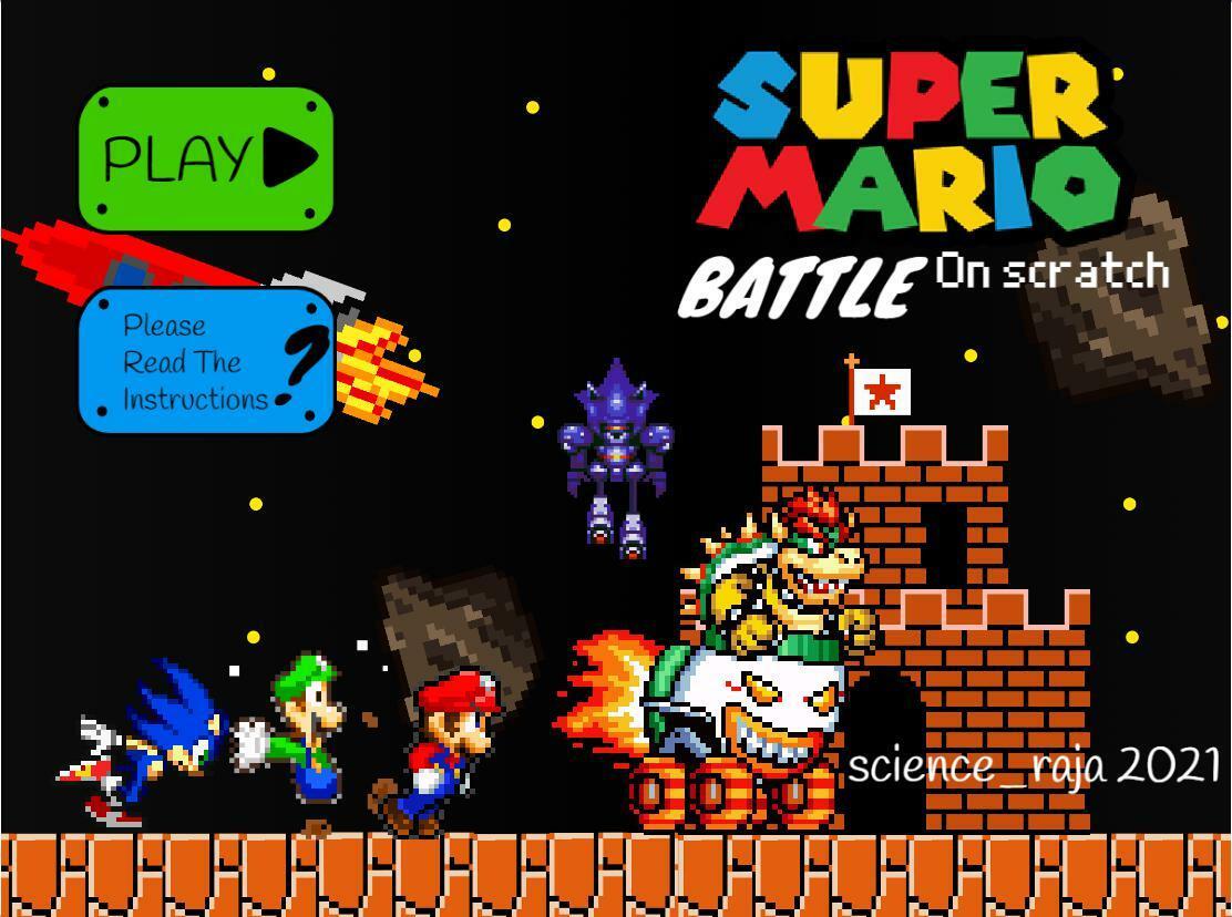 Portada de Super Mario Battle On Itch (From Scratch)