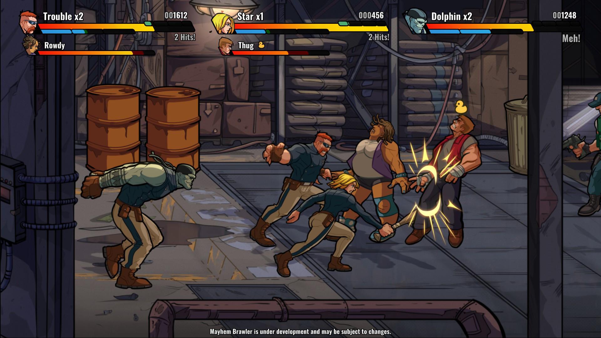 Portada de Mayhem Brawler