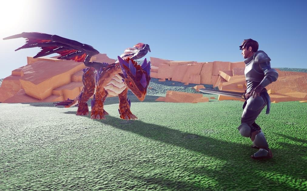 Portada de Totally Not Dragon Warrior - WebGL