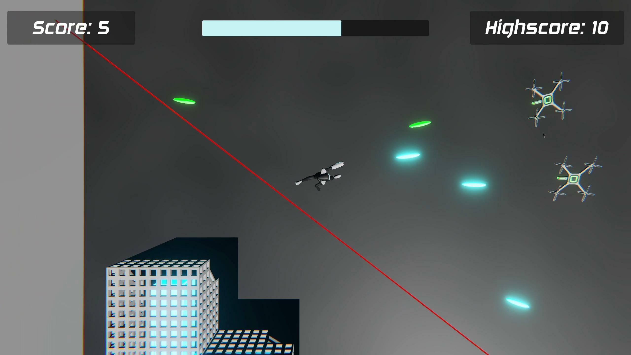 Portada de Cyber Rush (itch)
