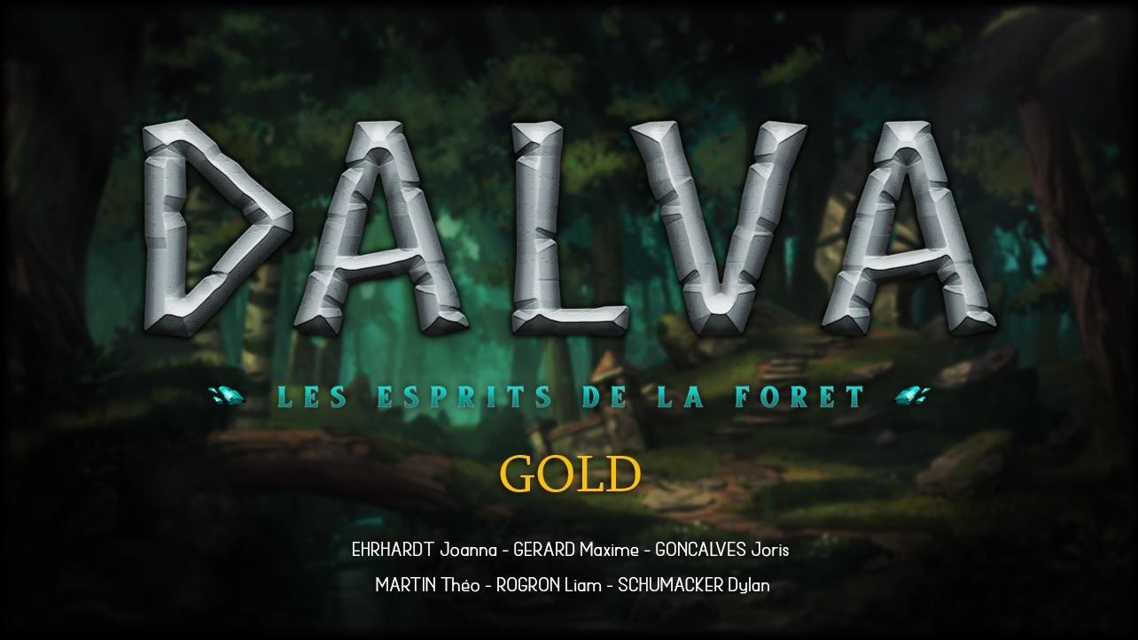 Portada de Dalva "les esprits de la foret"