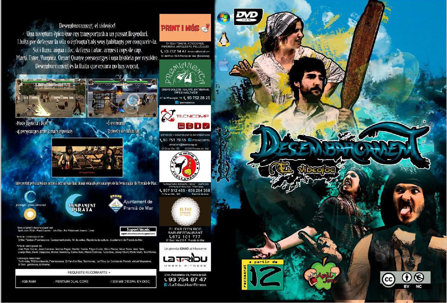 Portada de Desembarcament el videojoc