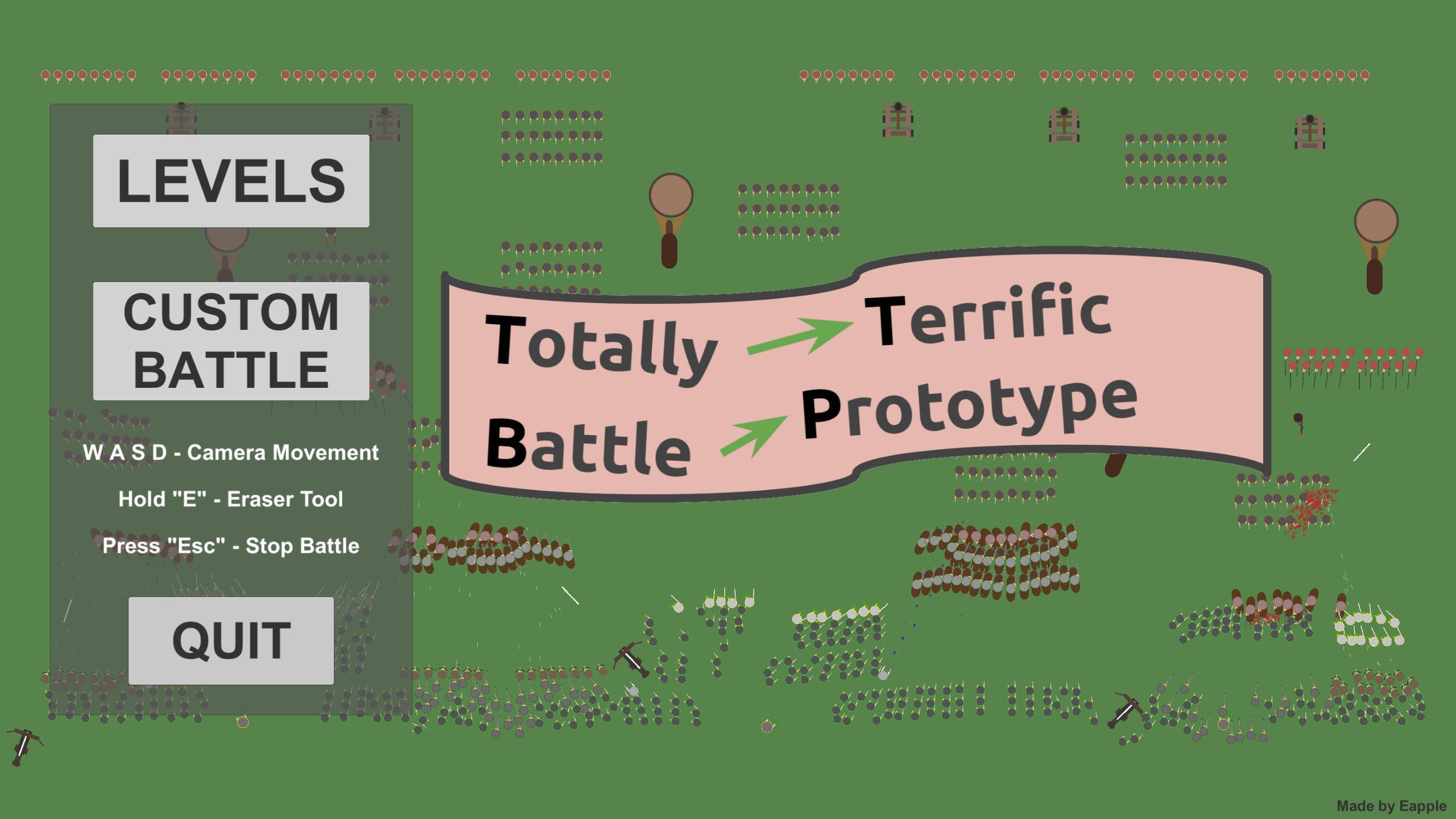 Portada de Totally Terrific Battle Prototype!
