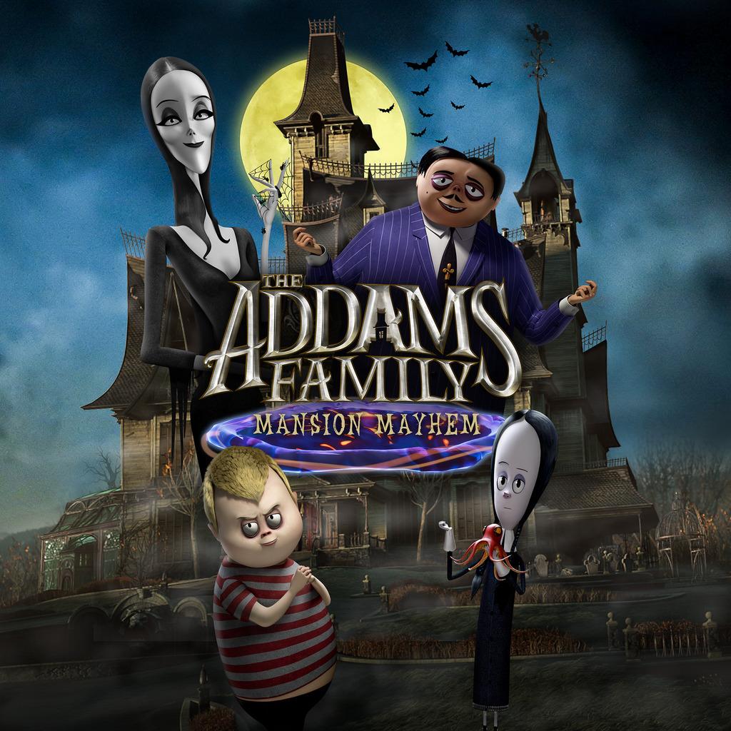 Portada de The Addams Family: Mansion Mayhem