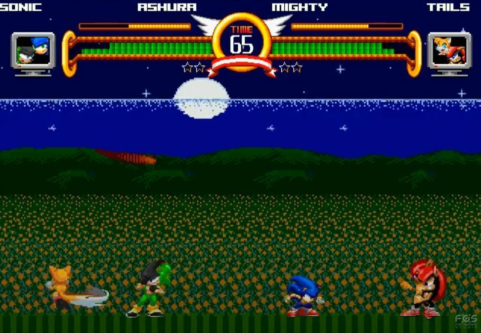 Portada de Sonic Fight Club