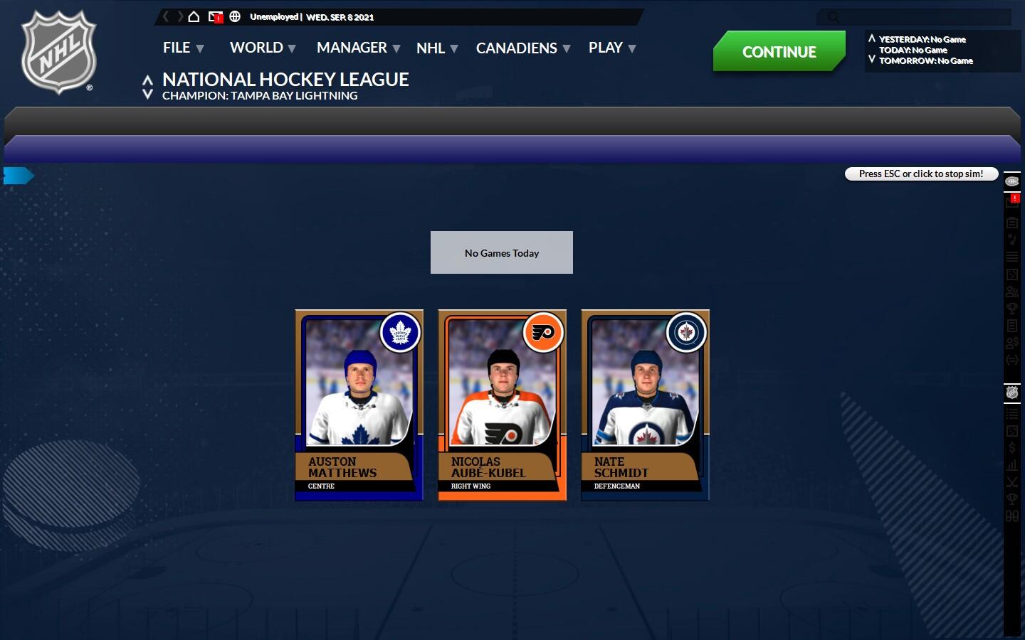 Portada de Franchise Hockey Manager 8