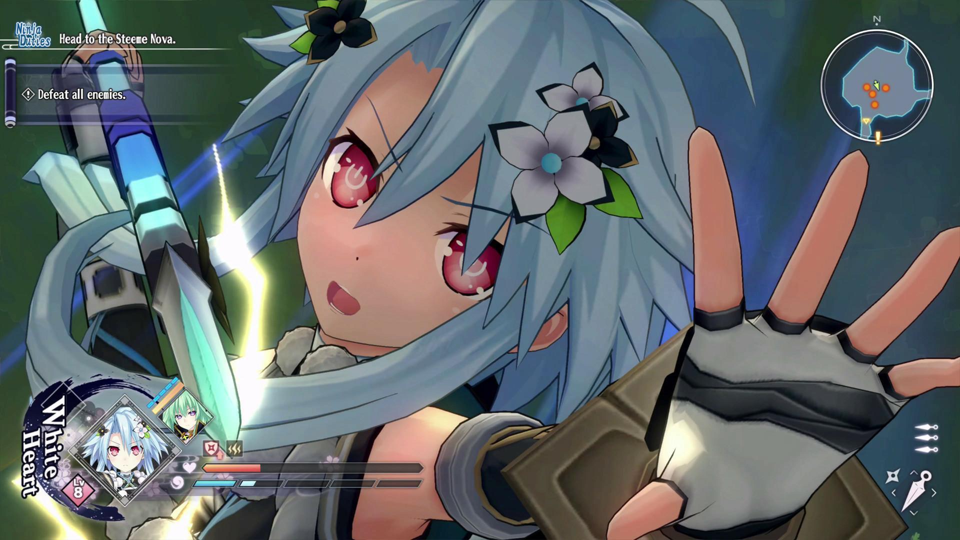 Portada de Neptunia x Senran Kagura: Ninja Wars