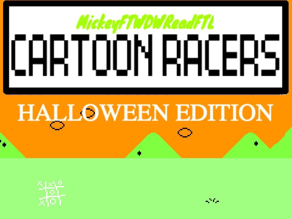 Portada de MickeyFTWDWReadFTL Cartoon Racers Halloween Edition