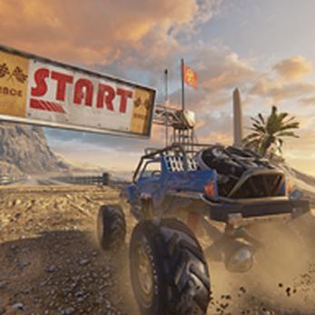 Portada de Open world Test (updated desert road)