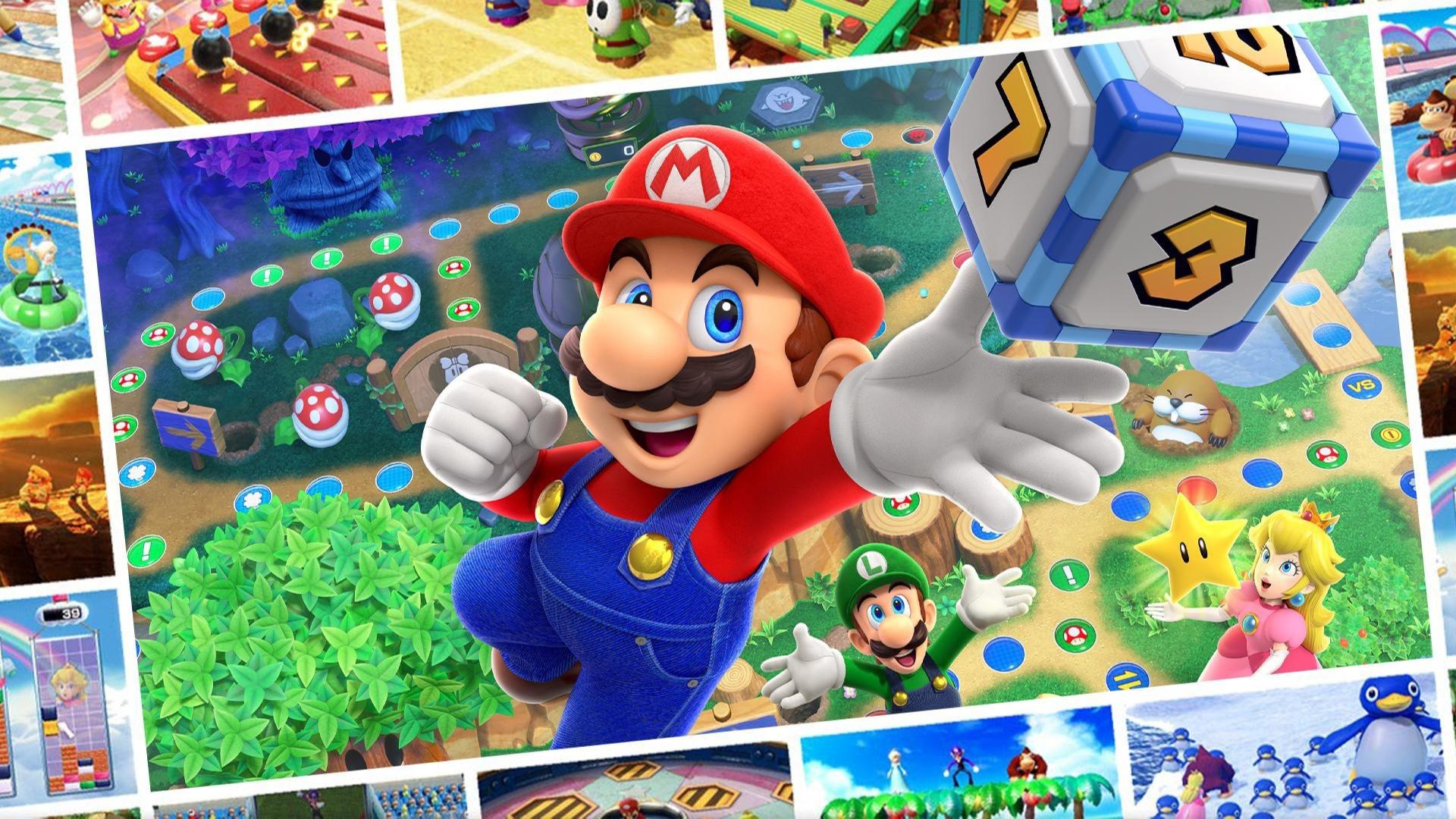 Portada de Mario Party Superstars