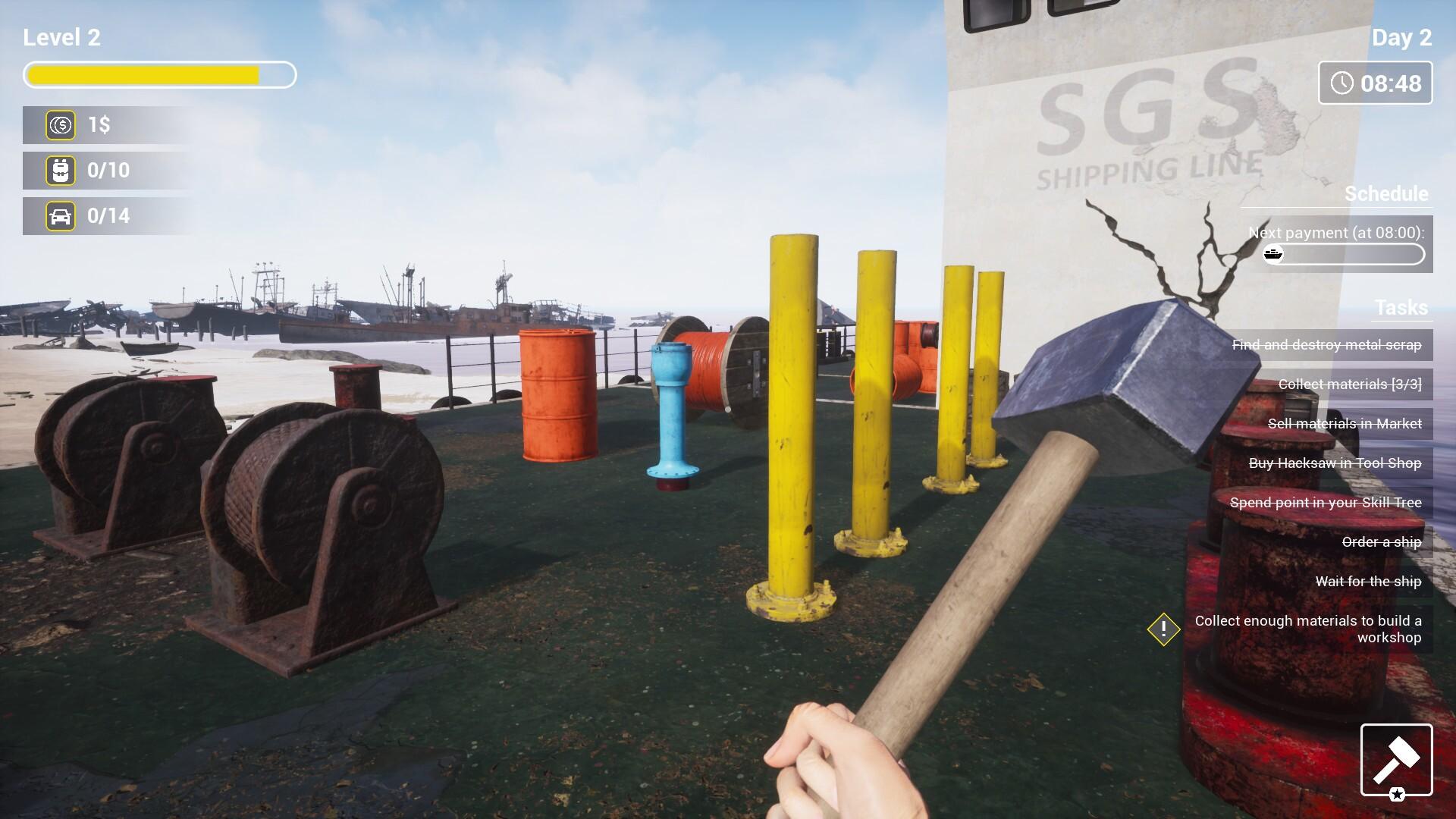 Portada de Ship Graveyard Simulator: Prologue