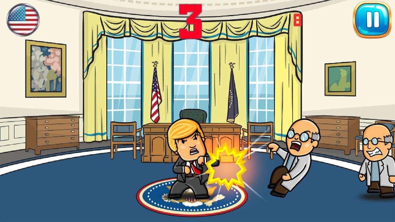 Portada de USA President Fighter - Trump Boxing