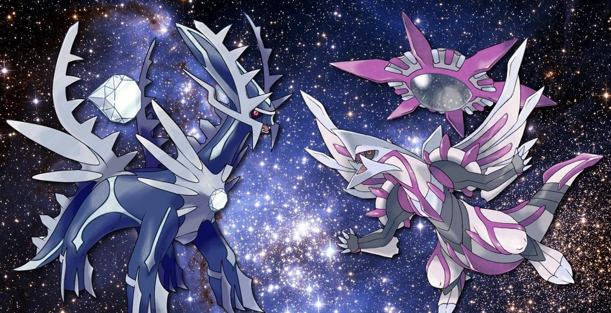 Portada de Pokémon Brilliant Diamond, Shining Pearl