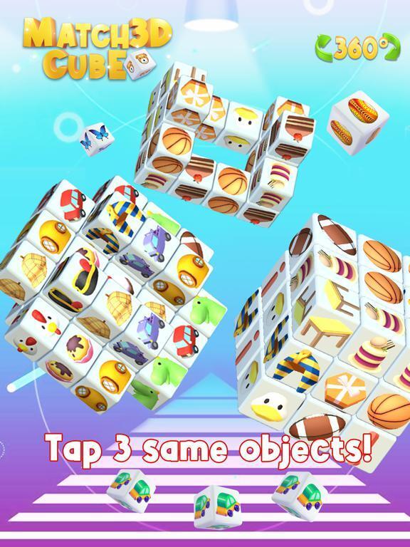 Portada de Match 3D Cube
