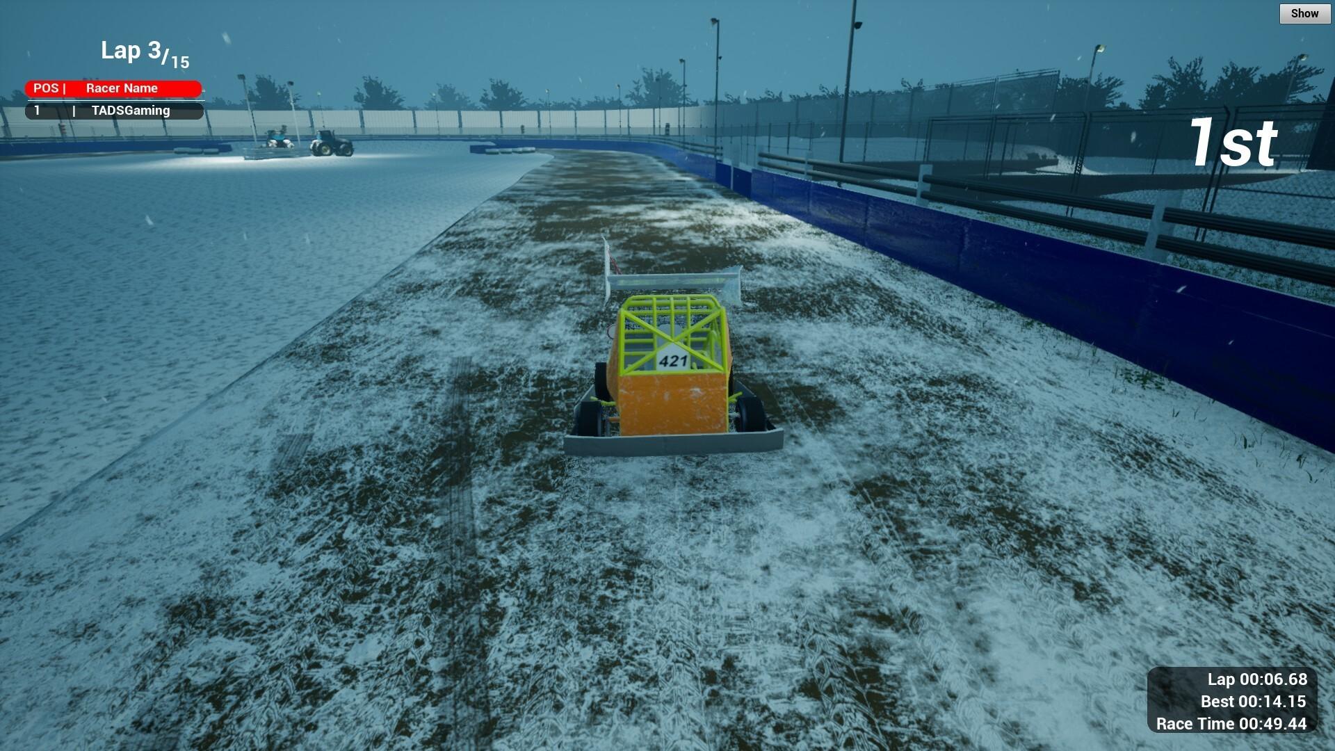 Portada de Oval Racer Series - Stoxkarts
